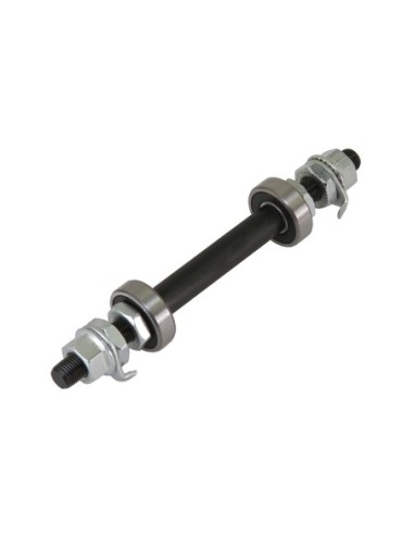 Hub Axle Set 3/8x150mm Sealed/Bearing Black.